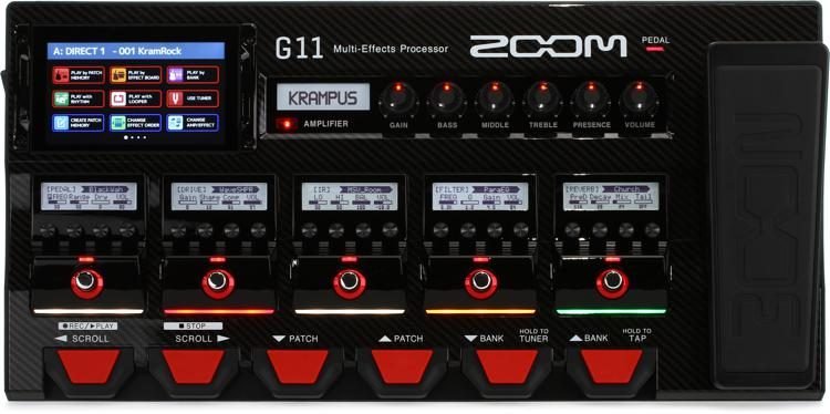 Jual Zoom G11 Multi effects Processor with Expression Pedal